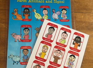 Farm Animals Poster and Card Game
