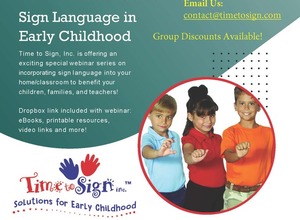 3 Live Zoom Webinars Deal on Baby Sign Language Classroom Management and SEL
