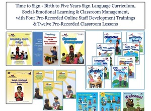 Time to Sign Sign Language  with Social Emotional Learning with Pre Recorded Training Program