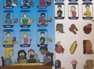 Foods Poster and Matching Card Set