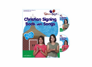 Christian Signing Book With Songs with CD and DVD