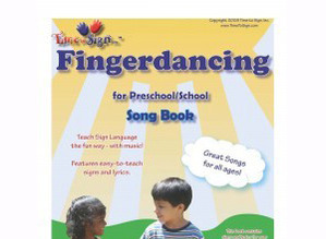 Fingerdancing Song Book with 90 Songs in Sign