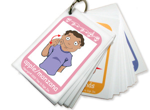  Infant Toddler Sign Language Flashcards